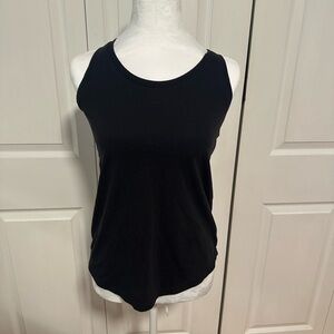 Tek Gear Black Fitted Sleeveless Tank Top